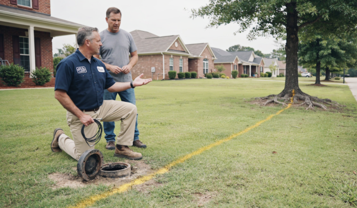 A Blockage on a Neighboring Property Backs Up Into a Shared Connection in Rock Hill, SC
